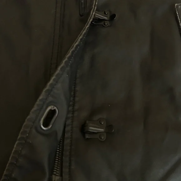 Madewell Women’s Black Leather Coat Jacket🌟